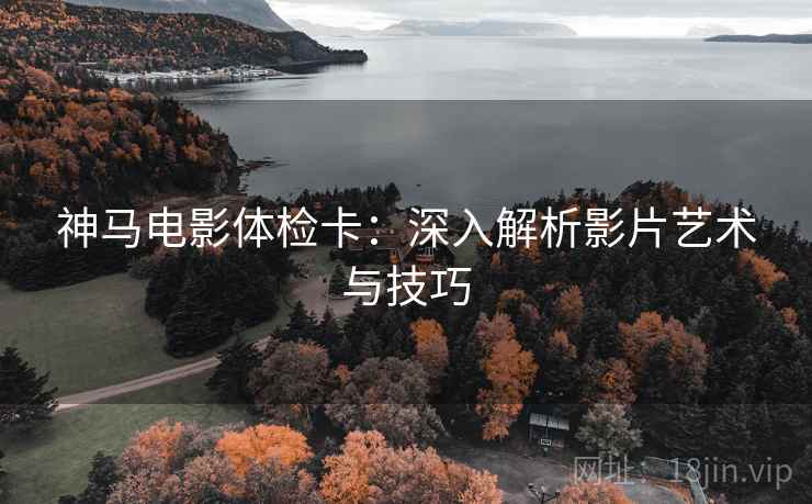 神马电影体检卡：深入解析影片艺术与技巧